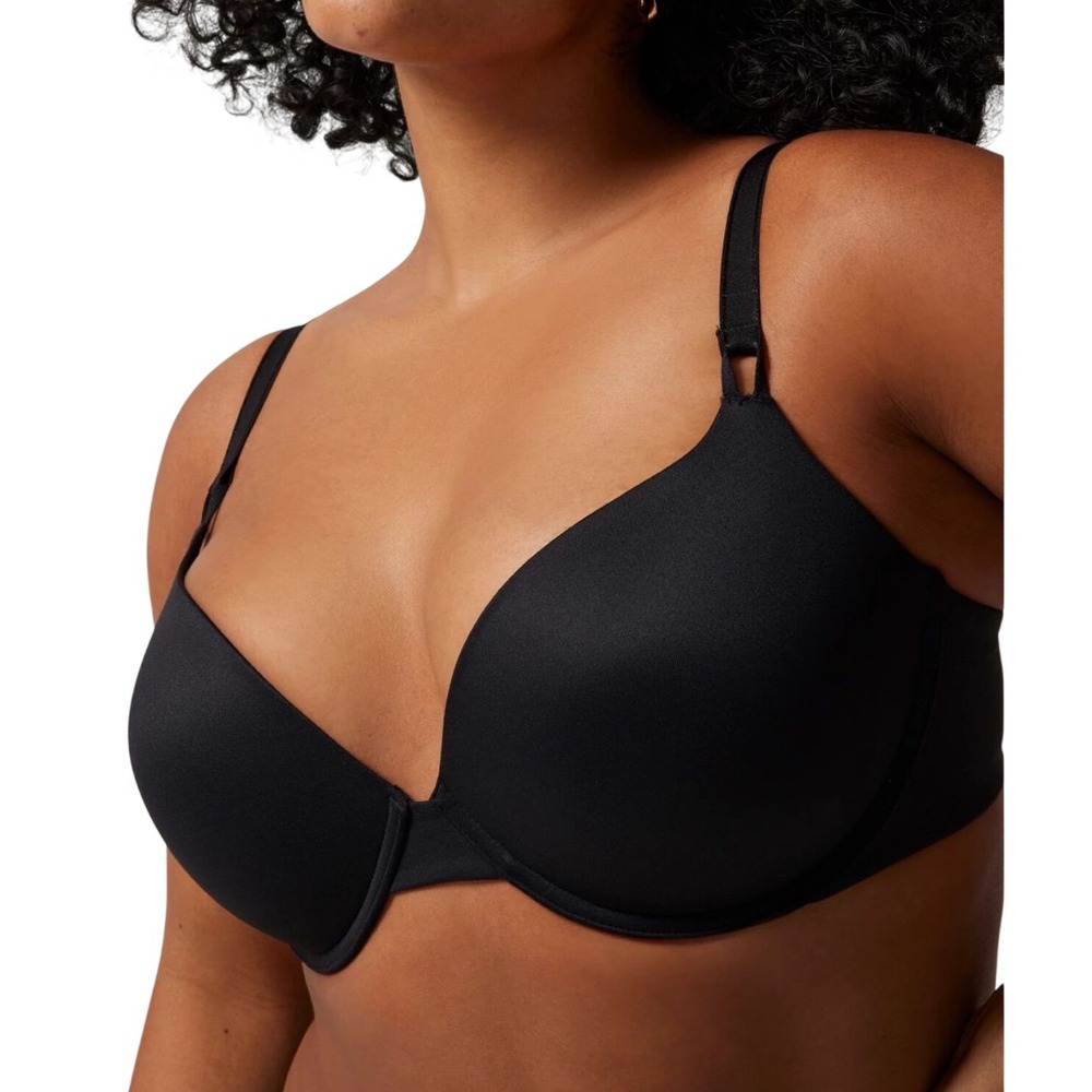 Soma Embraceable Push Up Plunge Bra‎ Black Underwire Padded 40B 042505